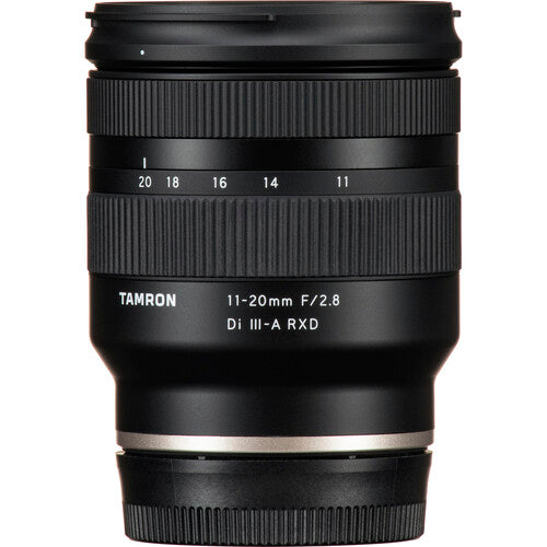 Tamron 11-20mm F/2.8 DI III-A RXD For Sony E APS-C Mirrorless Cameras Tamron 11-20mm F/2.8 DI III-A RXD For Sony E APS-C Mirrorless Cameras